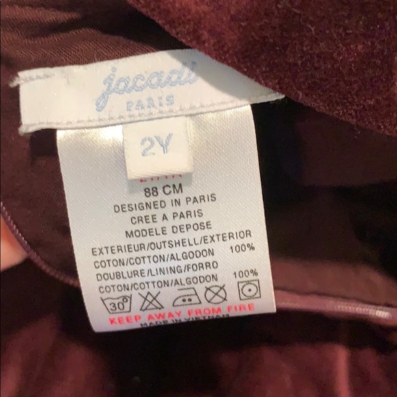 Velvet 2 year old dress - Picture 7 of 8